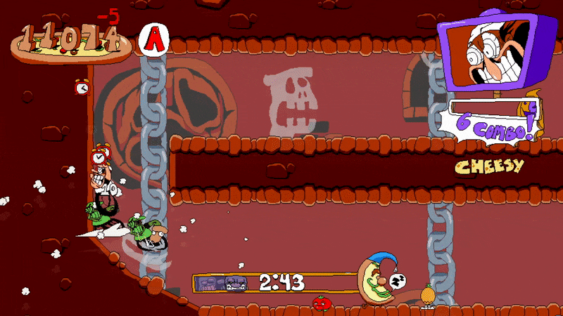 Pizza Tower gameplay